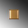 Opviq Lámpara de Pared de Metal Dorada